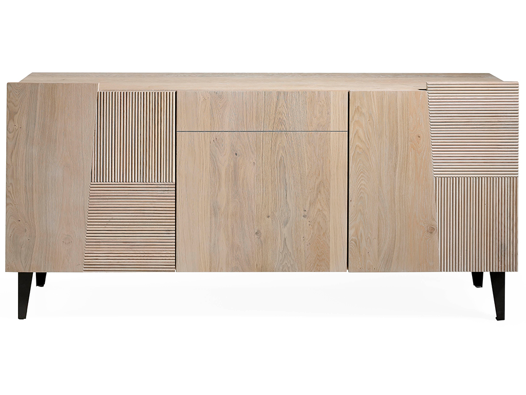 aparador divino de 190cm acabado en roble blanqueado