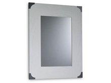 Suspirarte Mirror with Decorated Clasps, 69 cm