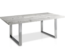 Mesa de comedor con patas P-5 metálicas Evolución