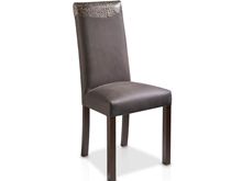 High-backed chair ( single style of upholstery) in T-408 Karey Fabric
