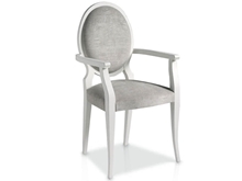 Suspirarte Armchair With Upholstered Oval Piece